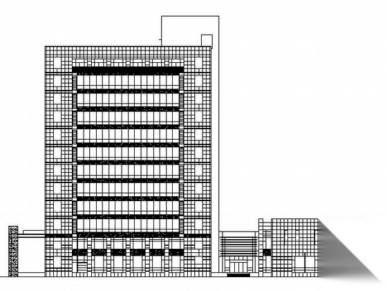 某十二层办公楼建筑施工图