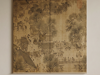 中式装饰挂画挂画