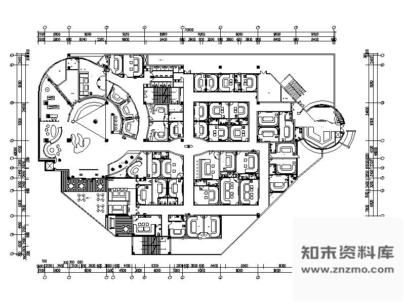 施工图四川2700㎡KTV装修图