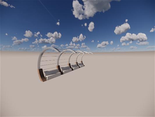 现代风格景观小建筑