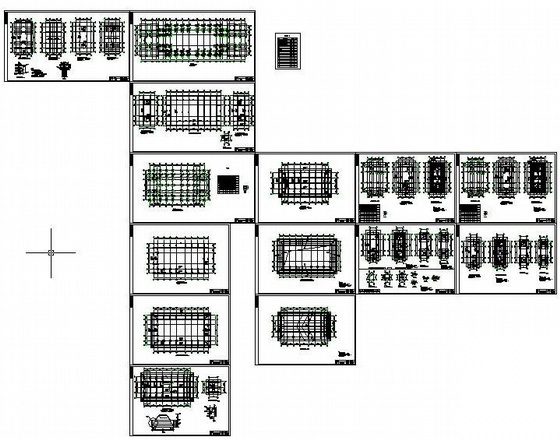厦门某寺庙全套图纸 古建