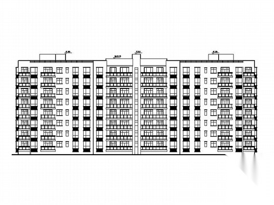 [重庆]多层花园洋房及高层住宅建筑施工图