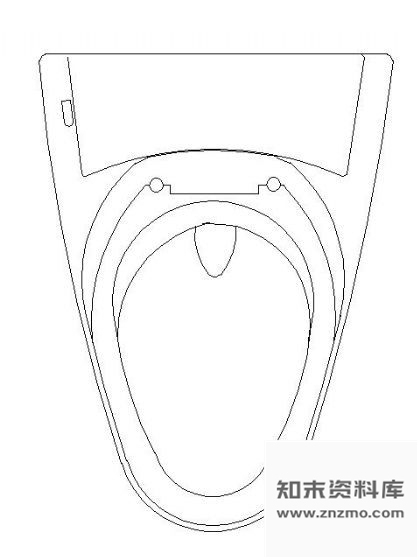 图块/节点马桶图块