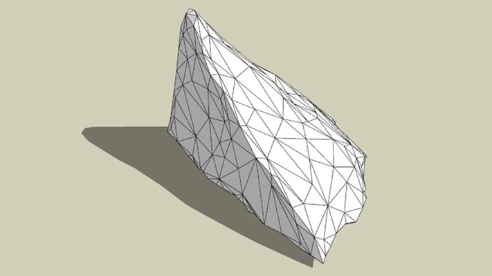 艺术风格建筑 草图大师模型