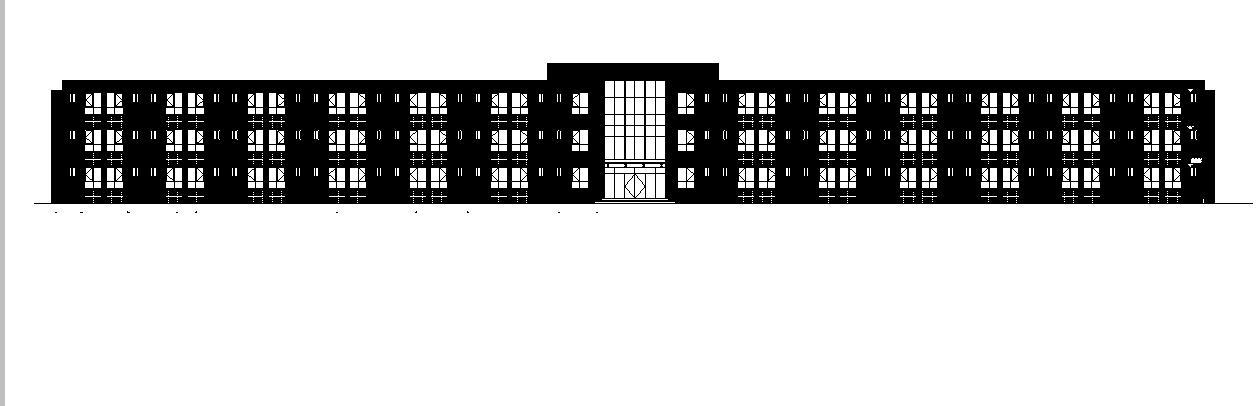 [甘肃]三层框架框架结构职工办公楼及生活宿舍建筑施工图