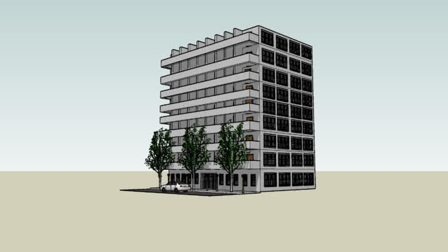 公寓式公寓 其他 建筑 室外 大厦 家居物品