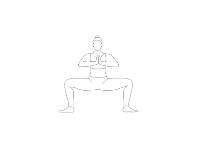 人物 瑜伽人物图块