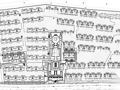 [上海]赵巷别墅区样板展示区景观扩初深化施工图 居住区景观
