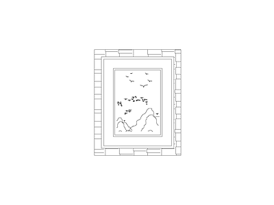 陈设类立面挂画 挂画