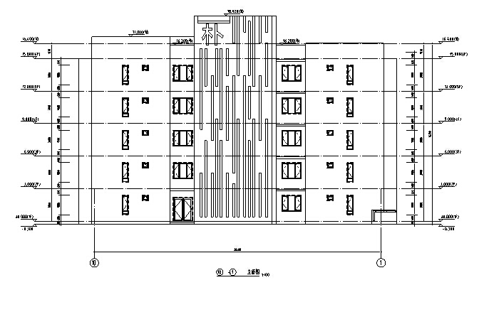 [吉林]十栋多层剪力墙结构住宅建筑施工图