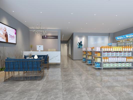 北欧风格母婴店