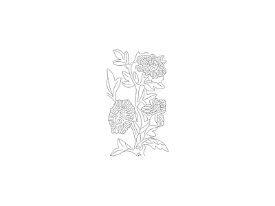 花 博古架中式柜图块