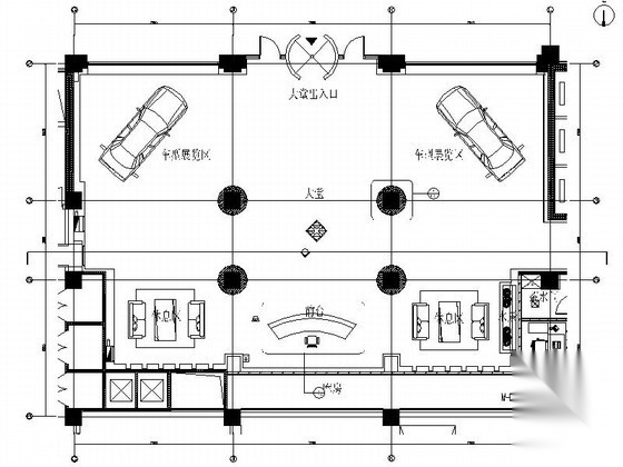 现代办公楼大厅室内装修图