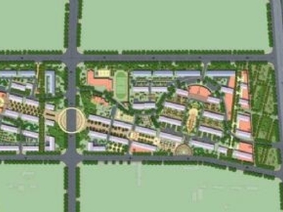[黑龙江]新区农民动迁安置小区修建性详规方案 居住区景观