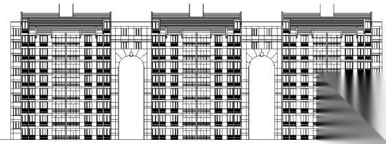遵义市外环路沙河区修建性规划住宅楼方案图5