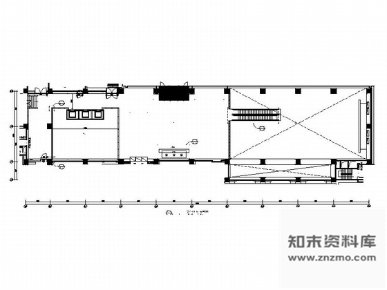 施工图北京现代高档时尚广场装修施工图含方案