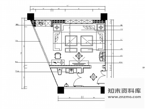 施工图北京国际豪华KTV包厢装修施工图