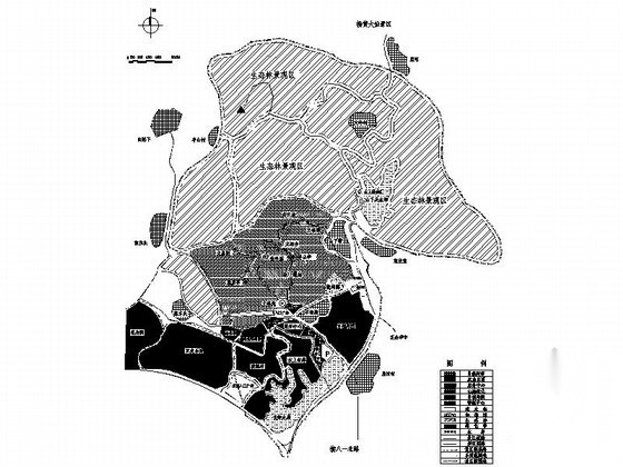 [金华]某国家风景名胜区详细规划图 规划设计