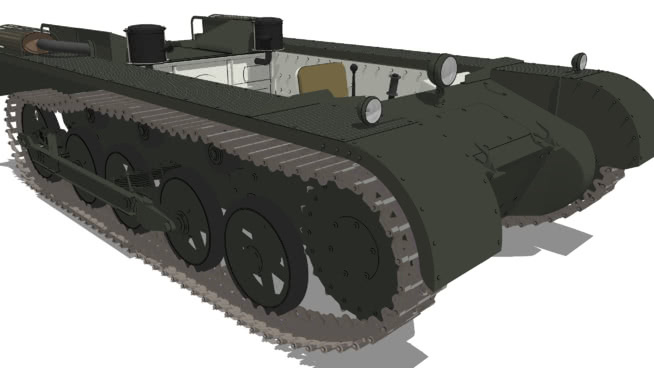 1.serie / la.s.克虏伯拖拉机 坦克 半履带 水陆两用车