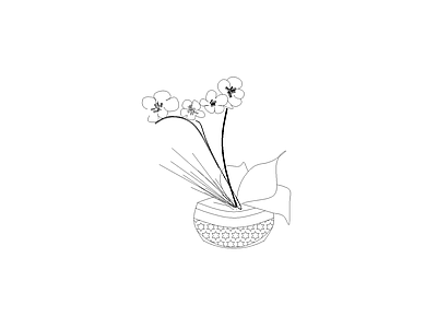 摆件 植物图块