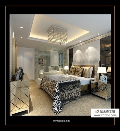 最新超精细施工图 附带效果图 平层