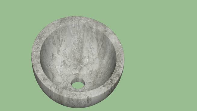countertop流域uovo格里斯Marais的大理石 其他 碗 研钵 瓷器 货币