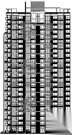 河南某二十四层住宅楼建筑结构施工图