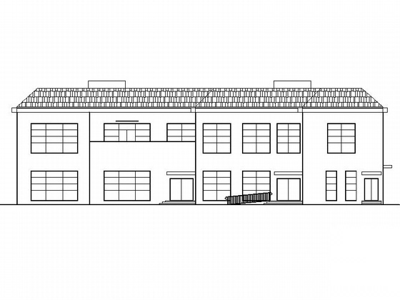 [靖江]某公司食堂建筑施工图