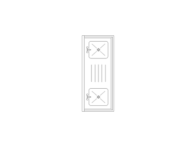 门 厨房厨具图块图块灶具图块灶具立面图块