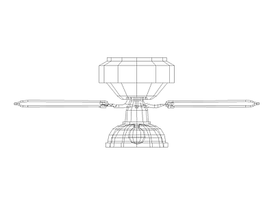 灯具图块 图例装饰雕塑花盆玩具汽车飞机佛像