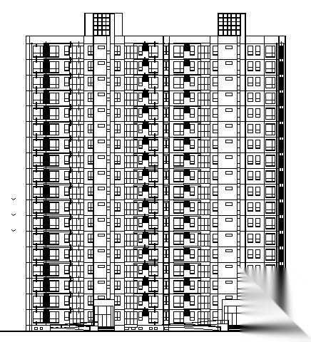 某十二层住宅楼建筑结构施工图