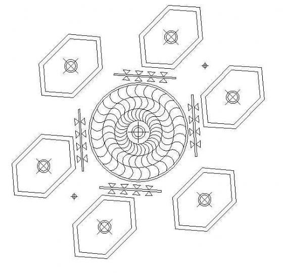 现代造型天花