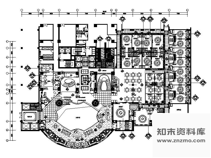 施工图沈阳某大酒店装修图(含效果)