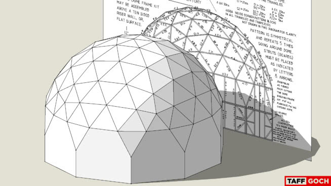 ••kruschke econodome 4V 圆顶 室外 风扇 篮子 台灯