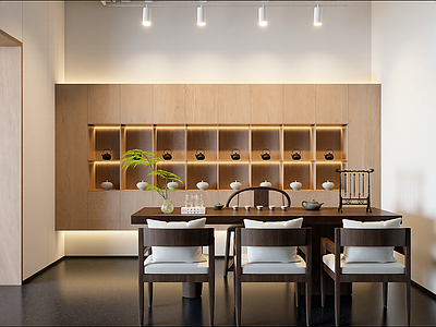 现代奶茶店