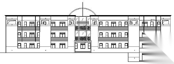中学实验楼建筑施工图纸
