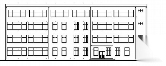 某学校学生食堂建筑设计施工图