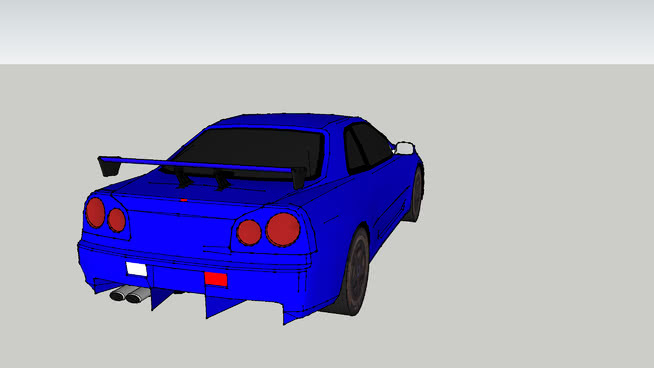 日产GTR（R34 NISMO） 小型皮卡 熨斗 箱包 汽车 机械