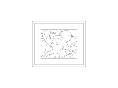 挂画 常用平面立面图块