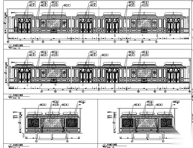 12600平方米酒店空间设计施工图（附效果图）