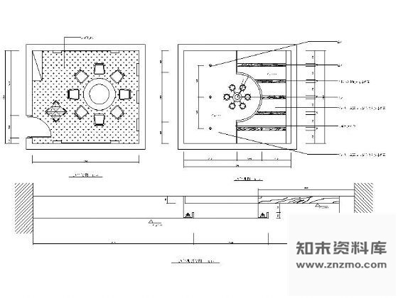 图块/节点餐厅包房详图Ⅰ