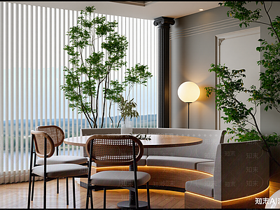 现代酒店餐厅