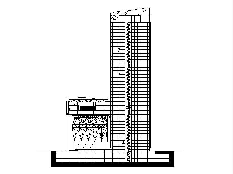 [江苏]超高层多功能办公商业综合体建筑施工图