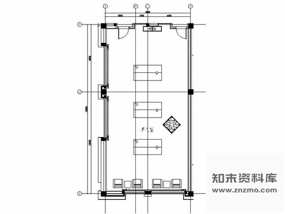 施工图139㎡办公楼娱乐乒乓球室装修图