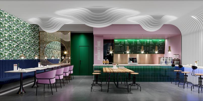 现代轻奢咖啡厅