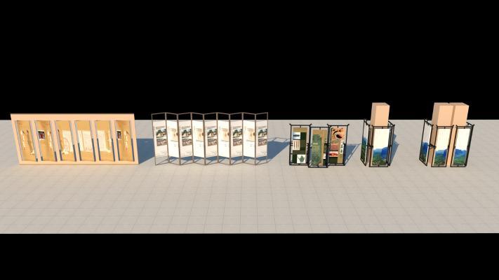 现代风格广告牌 展示牌 可移动 折叠广告架