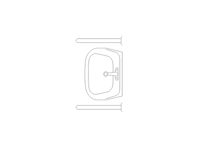 卫浴设施 建筑卫生间设计标准图块