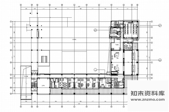 施工图江苏省级重点实验中学行政楼室内施工图 行政机构