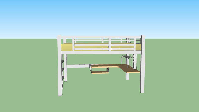 阁楼床/电脑桌 其他 烤炉 桌子 家具 圆规