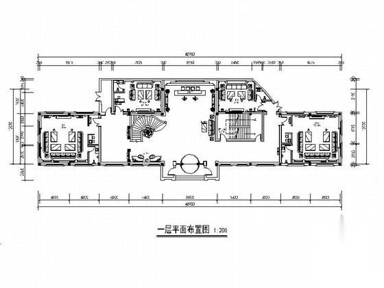 [山东]三层奢华会所装饰施工图